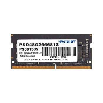 MEMORIA RAM P/NB DDR4 8GB 2666 PATRIOT SIGNATURE L