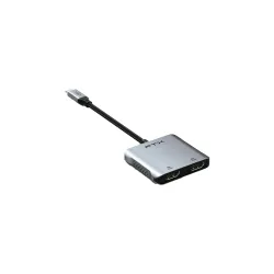ADAPTADOR USB-C - 2 HDMI/USB-C/USB-A FTX-CM2H4K-AG